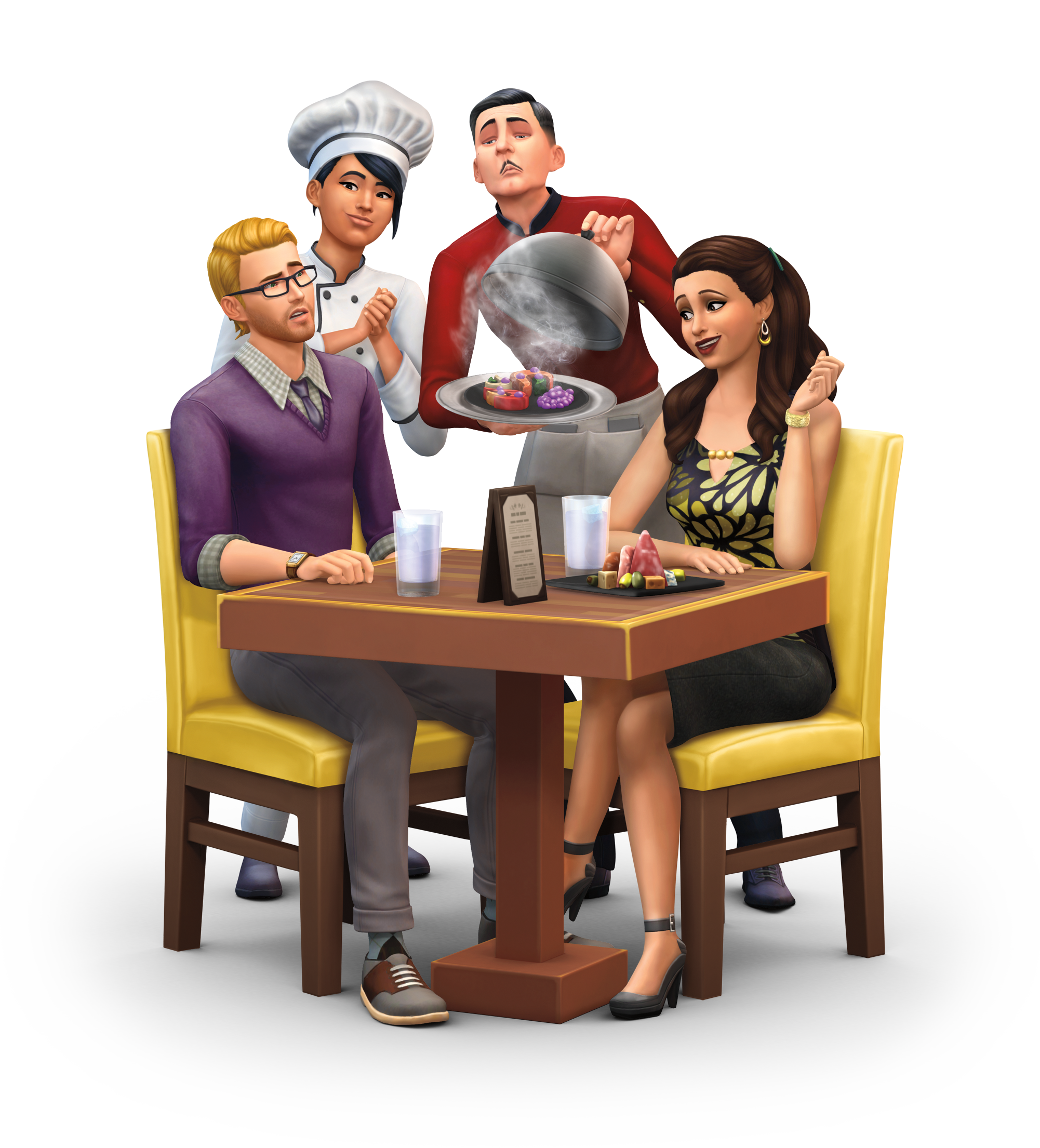 The Sims 4 Dine Out: HQ Box Art Render | SimsVIP