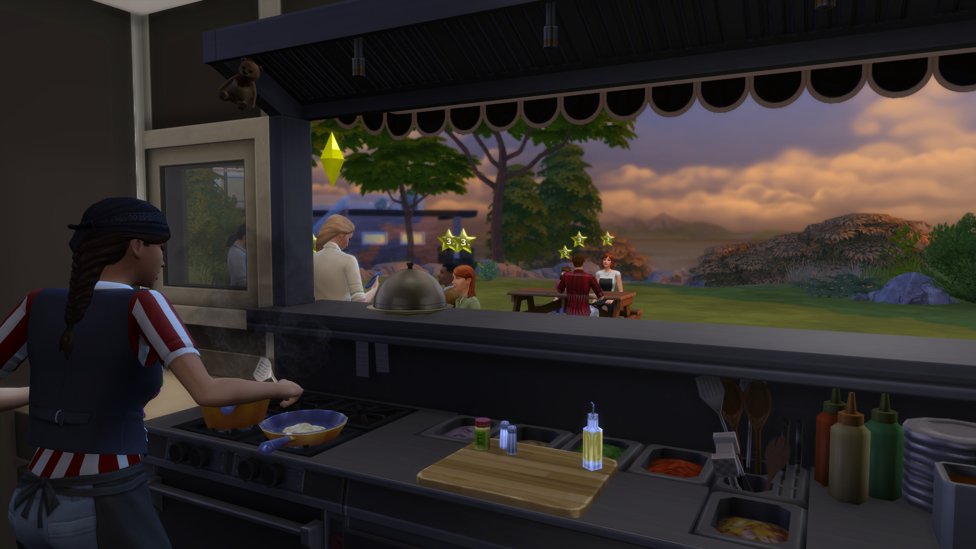 The Sims 4 Dine Out Review SimsVIP