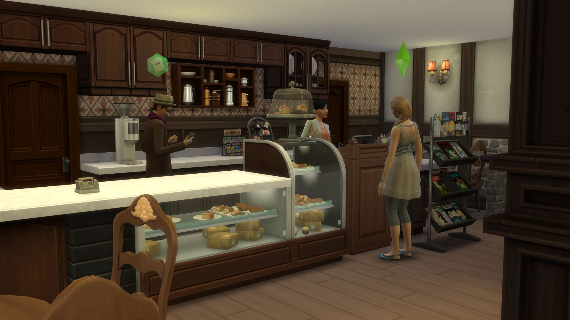 The Sims™ 4 Bundle - Get to Work, Dine Out, Cool Kitchen Stuff