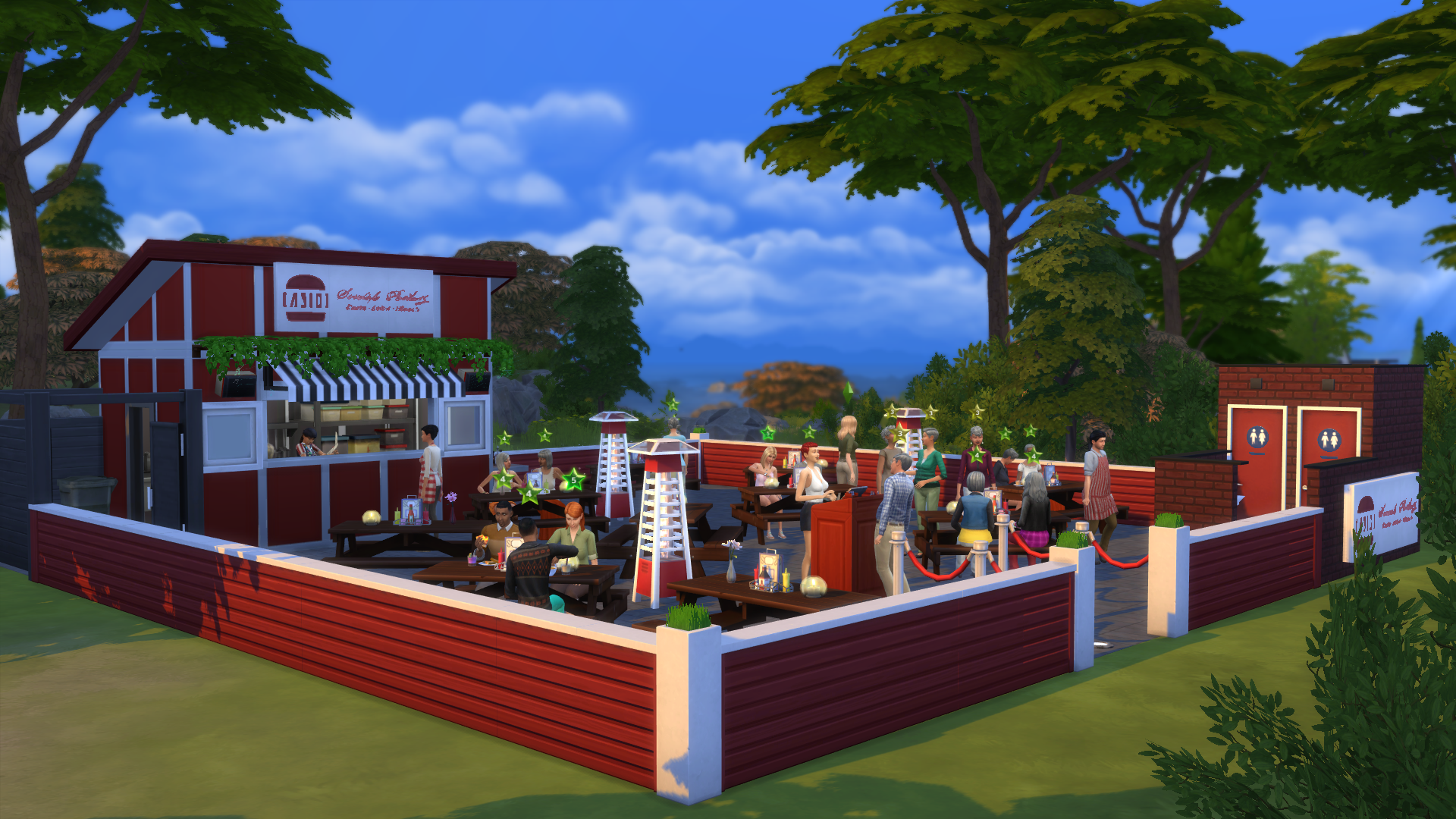 The Sims 4 Dine Out Review | SimsVIP