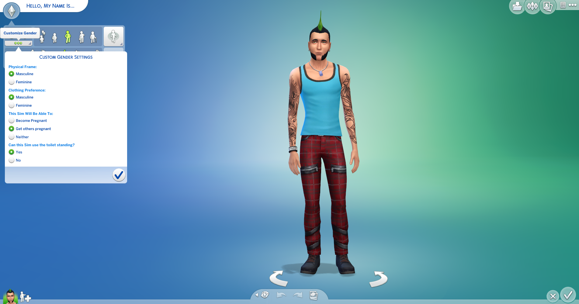 The Sims 4 gender and sexual orientation customisation