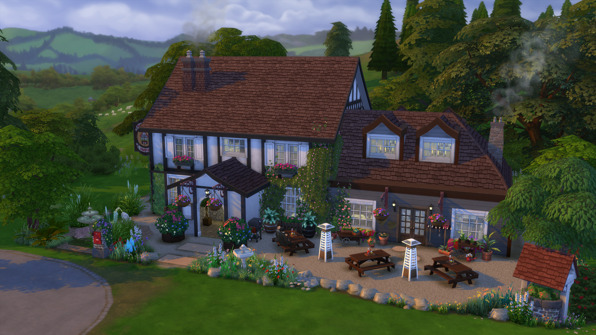 facebook sims house inspiration  Sims house, House inspiration, Sims