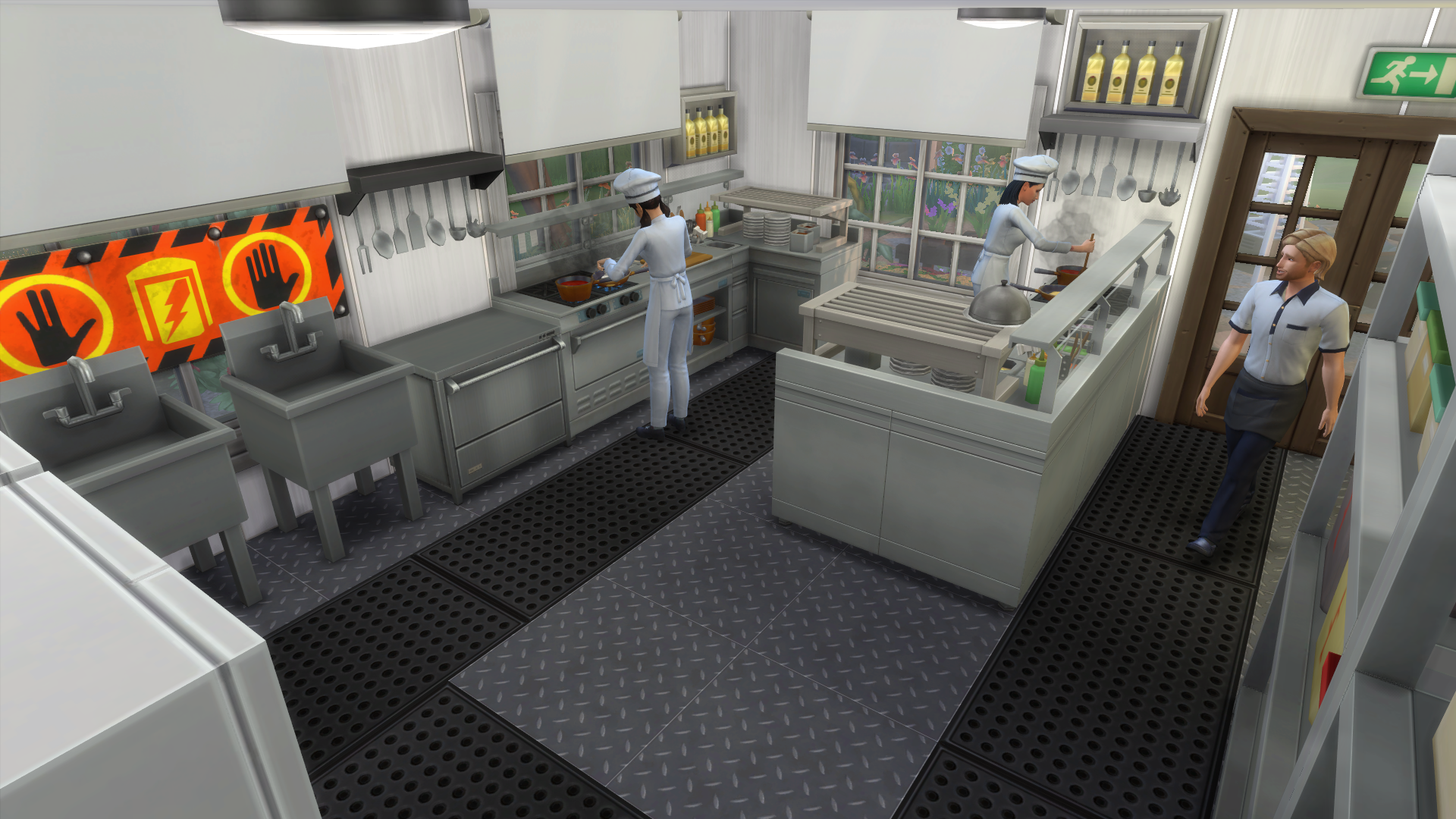 As 4 kitchen. Кухня в ресторане симс 4. SIMS 4 ресторан планировка. SIMS 4 планировка кухни. Ресторан в симс 4 планировка.