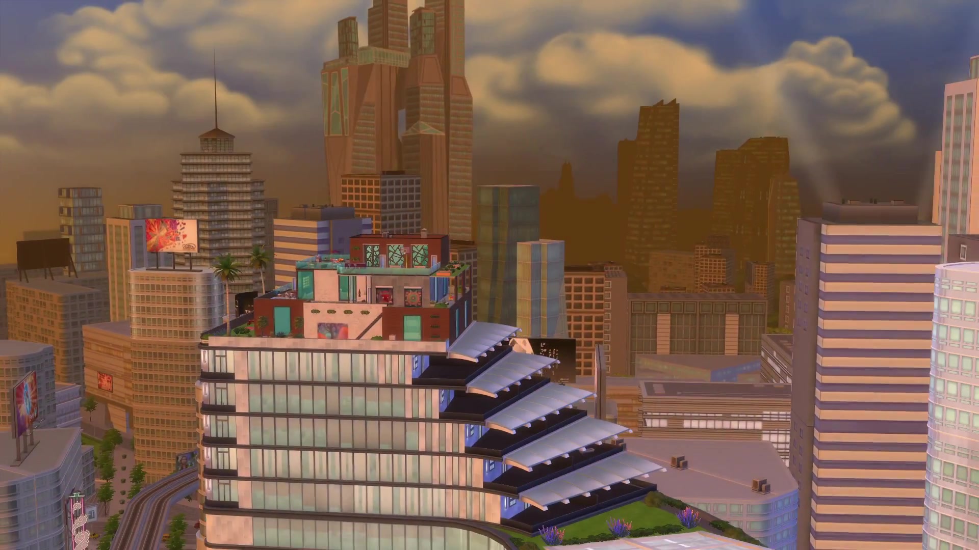 city living the sims 4