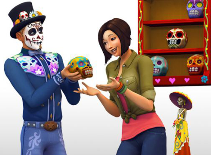 The Sims 4 Day of the Dead Challenge Now Live SimsVIP
