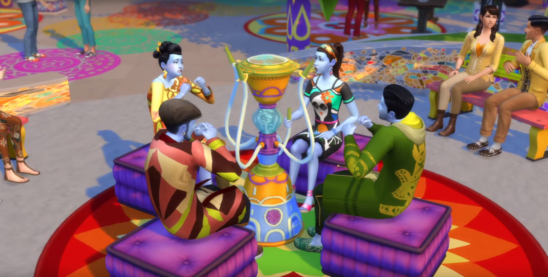 sims 4 city living festivals