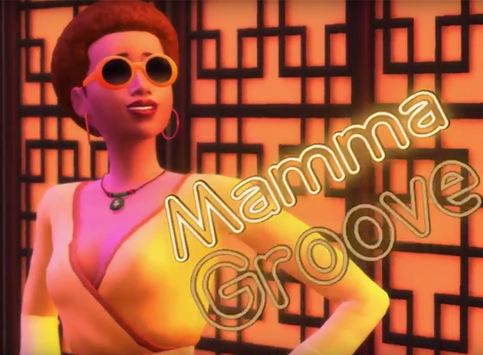 The Sims 4 City Living: Karaoke Video Clip