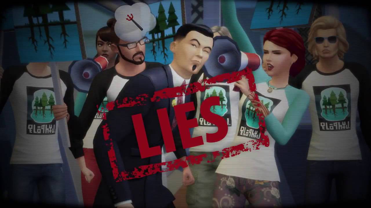 The Sims 4 City Living: Political Career Clip