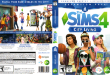 The Sims 4 City Living: Full Box Art