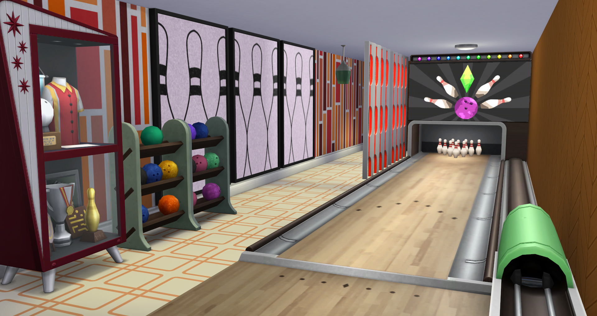 If you want to create your own bowling alley from scratch