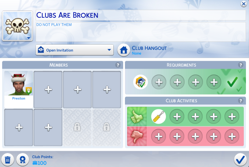 WARNING: Sims 4 Patch 1.25.135 Breaks Club System | SimsVIP