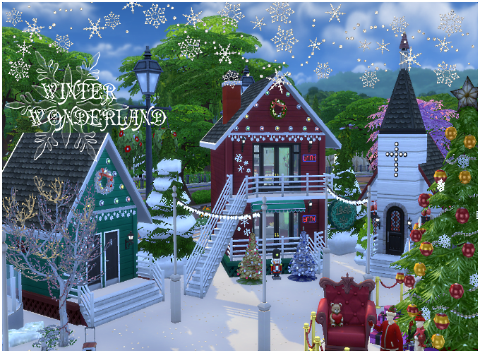 sims 3 worlds xmas