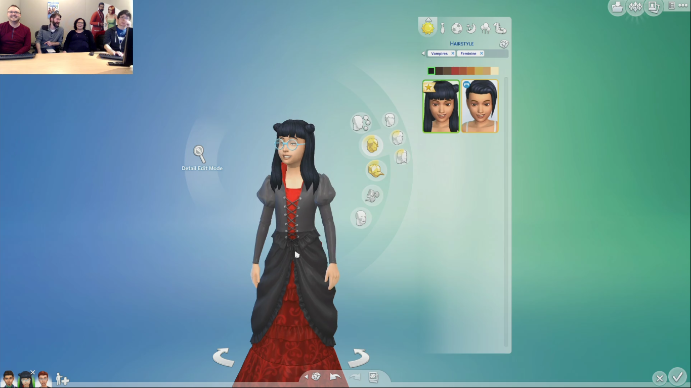 how to create a vampire in sims 4