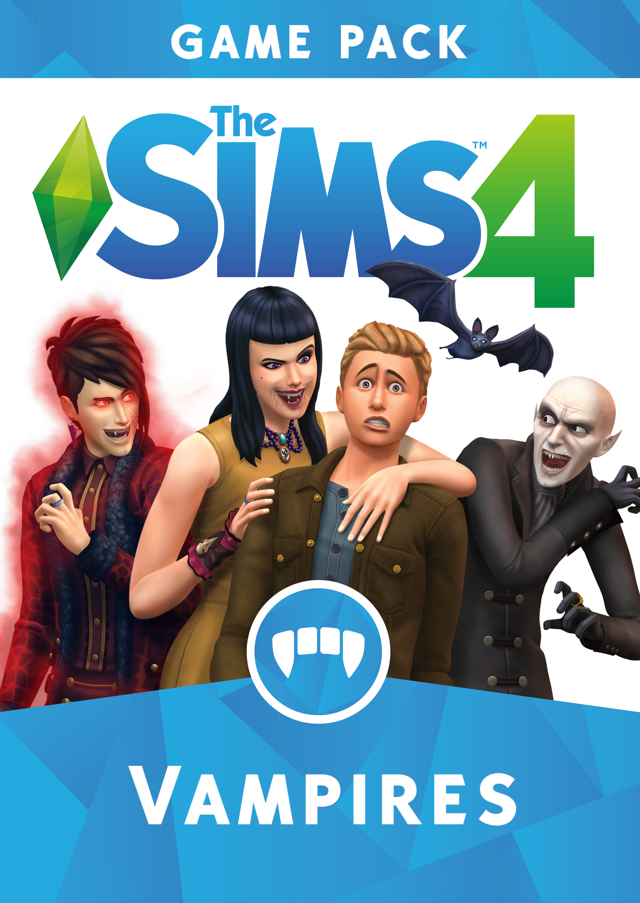 The Sims 4 Vampires Game Pack: Official Box Art, Logo, and Renders ...
