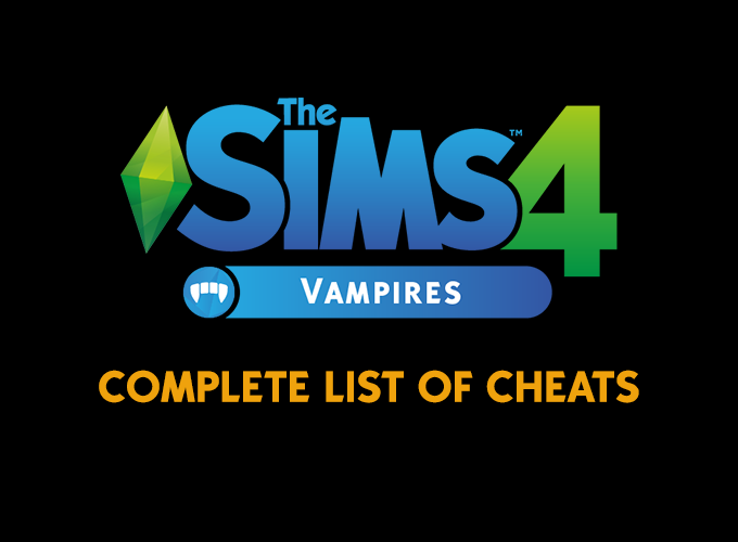 vampire sims 4 cheats