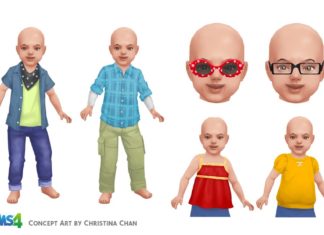 The Sims 4: Toddler Concept Art by Various Artists