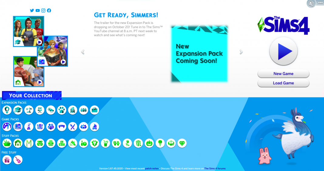 CONFIRMED: Next Expansion for The Sims 4 to be Announced October 20th ...