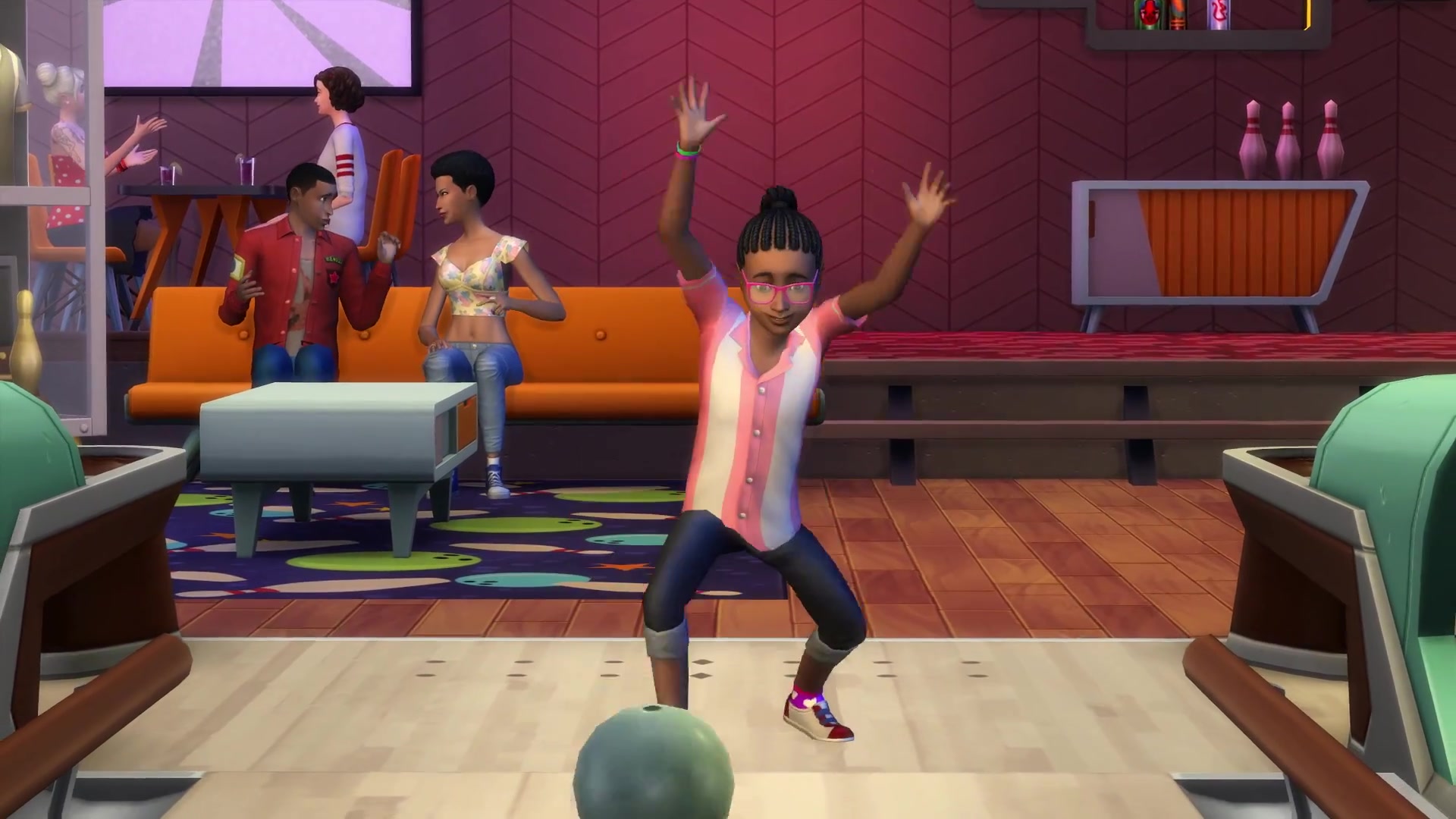 The sims 4 bowling