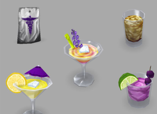 The Sims 4 Vampires: 3D Object Models by Lauren Neel