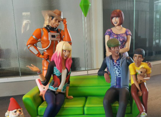 Maxis Adds Real Life Sims Display to the EA Lobby