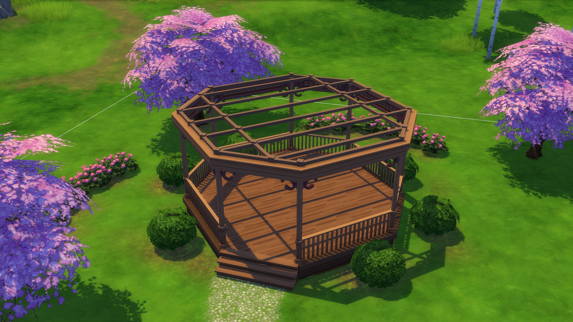 Tutorial How To Build A Gazebo In The Sims 4 Simsvip