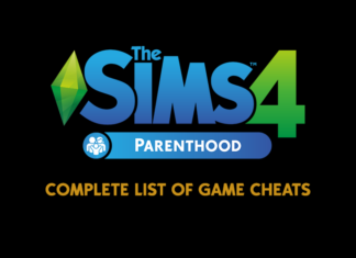 The Sims 4 Parenthood: Cheat Sheet Master List by TwistedMexi