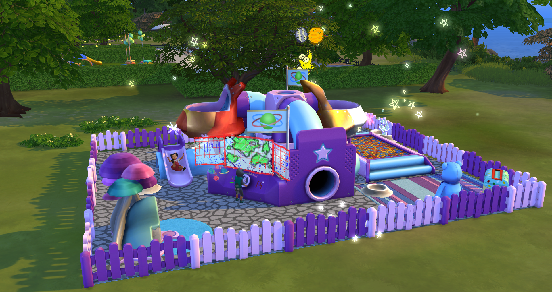 The Ball Pit Object in Sims 4 Toddler Stuff is reallysomething