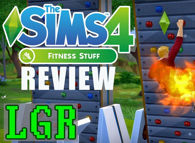 LGR Reviews The Sims 4 Fitness Stuff Pack | SimsVIP