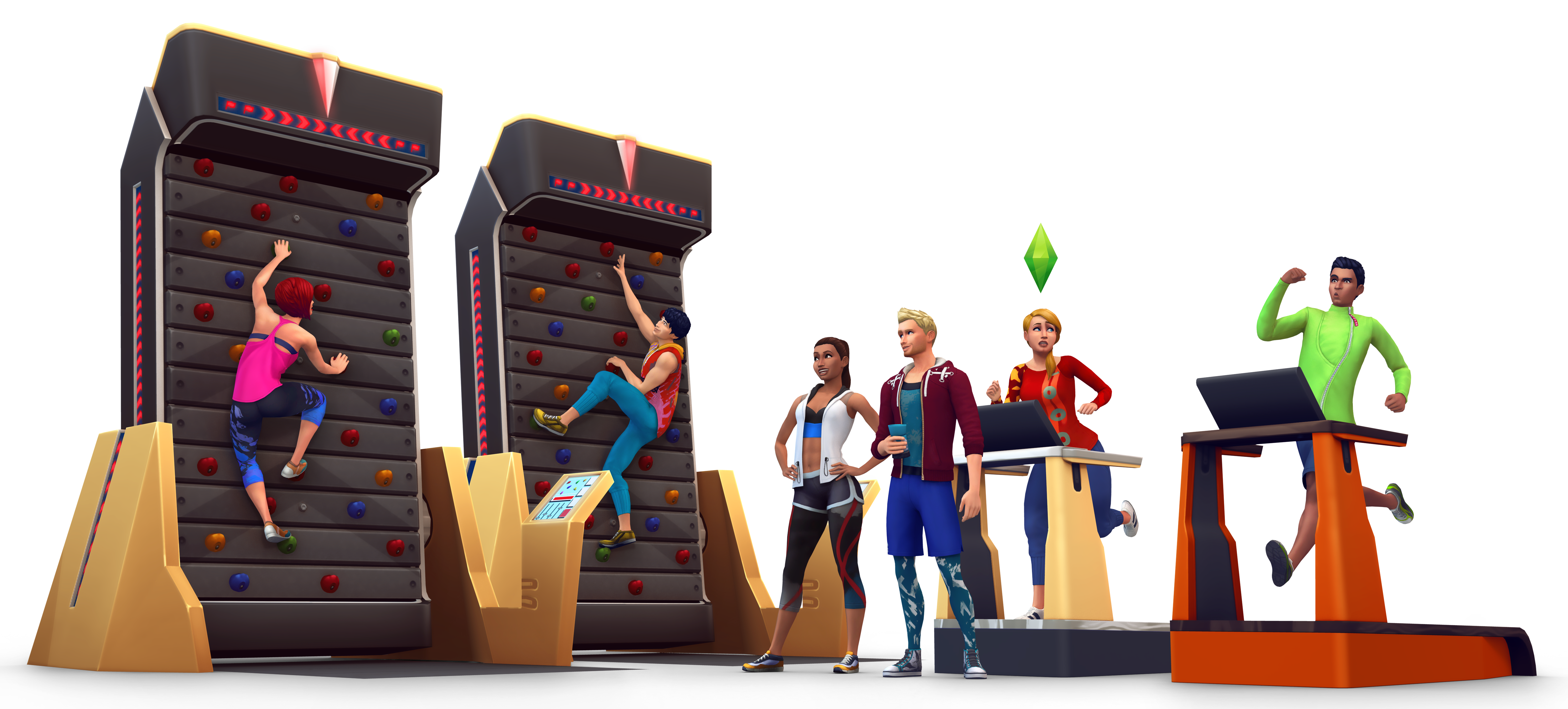 The Sims 4 Fitness Stuff: Official Logo, Box Art ...