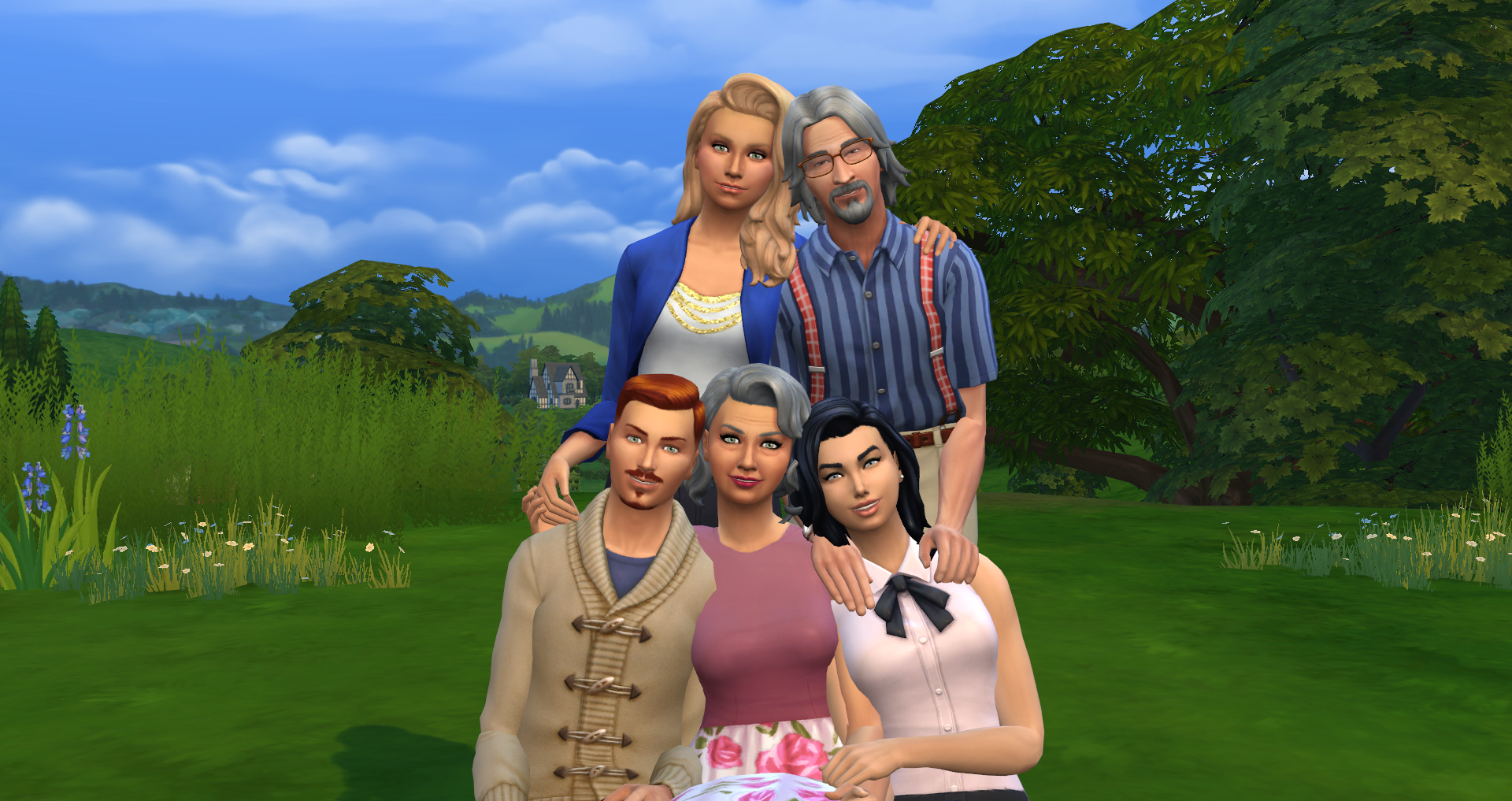 sims 4 family poses mod