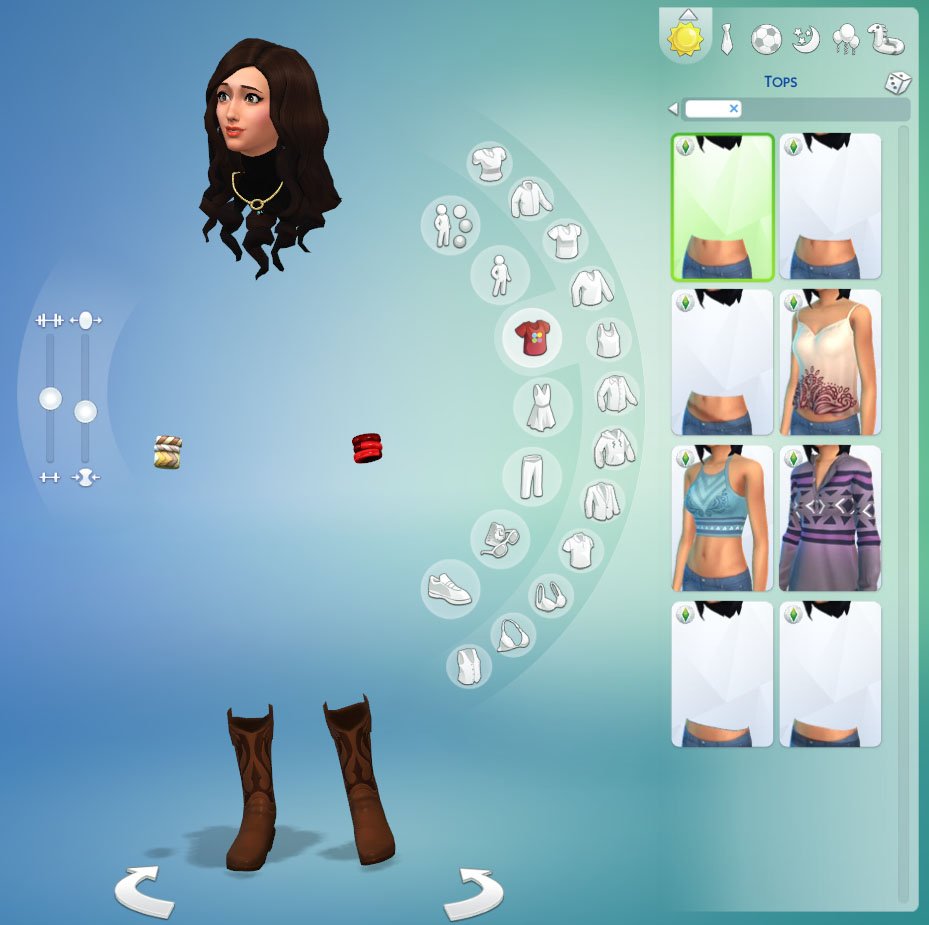 The Sims 4 Eco-Living Stuff: First Look at CAS