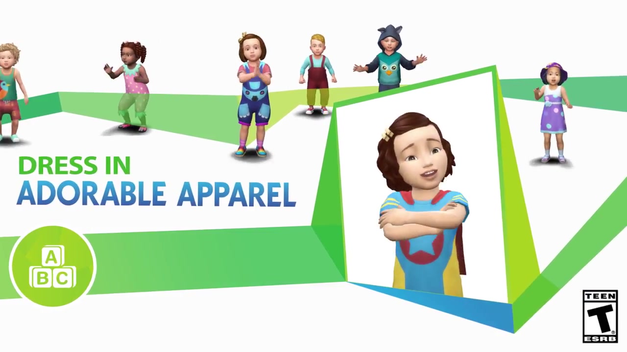 The Sims 4 Toddler Stuff: 70 Trailer Screens