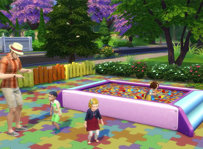 The Sims 4 Toddler Stuff: 