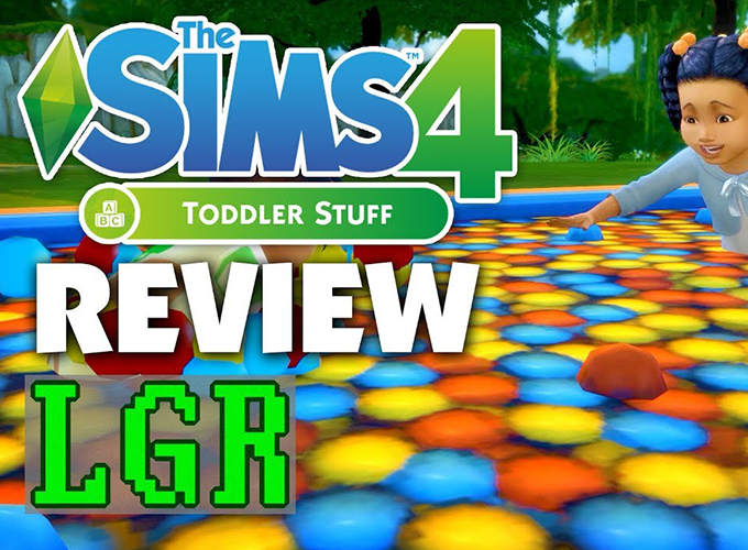 LGR - The Sims 4 Toddler Stuff Review 
