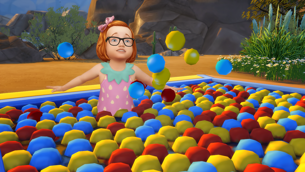 SimsVIP on X: The Sims 4 Toddler Stuff Ball Pit Get a Visual Update  👉  / X