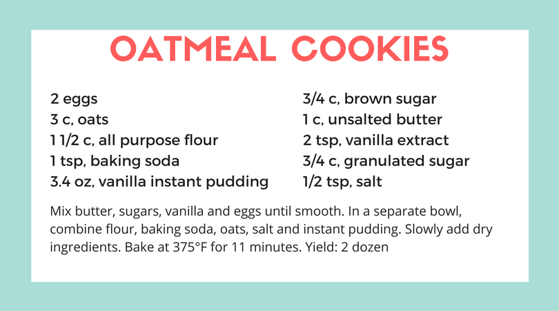 Let's Bake! Oatmeal Cookies (Baking Skill Level 2) | SimsVIP