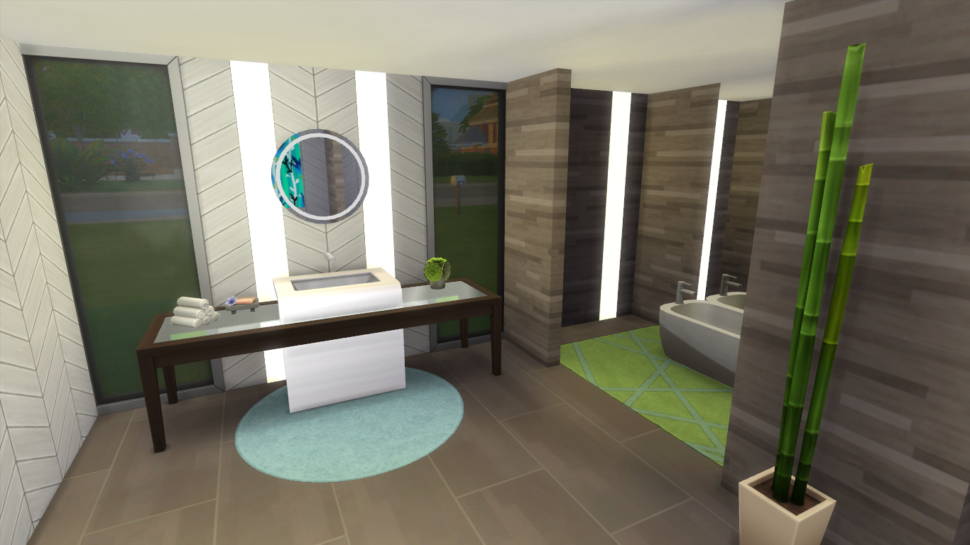 Sims 4 Small Bathroom - Custom Base Game Bathrooms No Cc Or Mods The