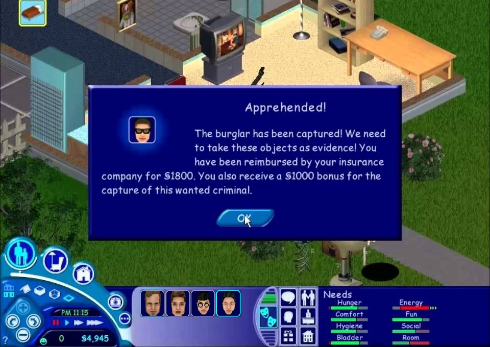 sims 1 game