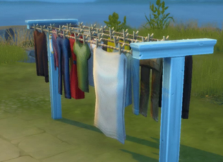 Watch These Clothes Dry in The Sims 4 Laundry Day Stuff