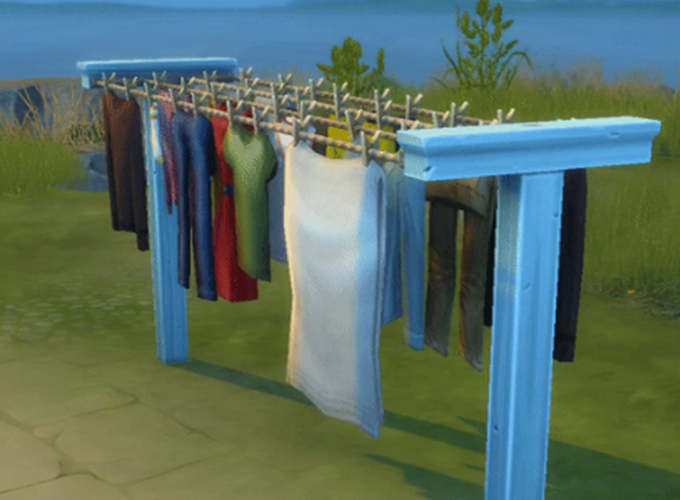 Watch These Clothes Dry in The Sims 4 Laundry Day Stuff SimsVIP