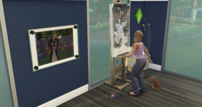 sims 4 cc bay window cats and dogs recolor