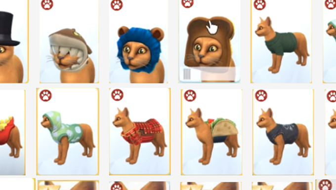 cats and dogs the sims 4 hair recolors