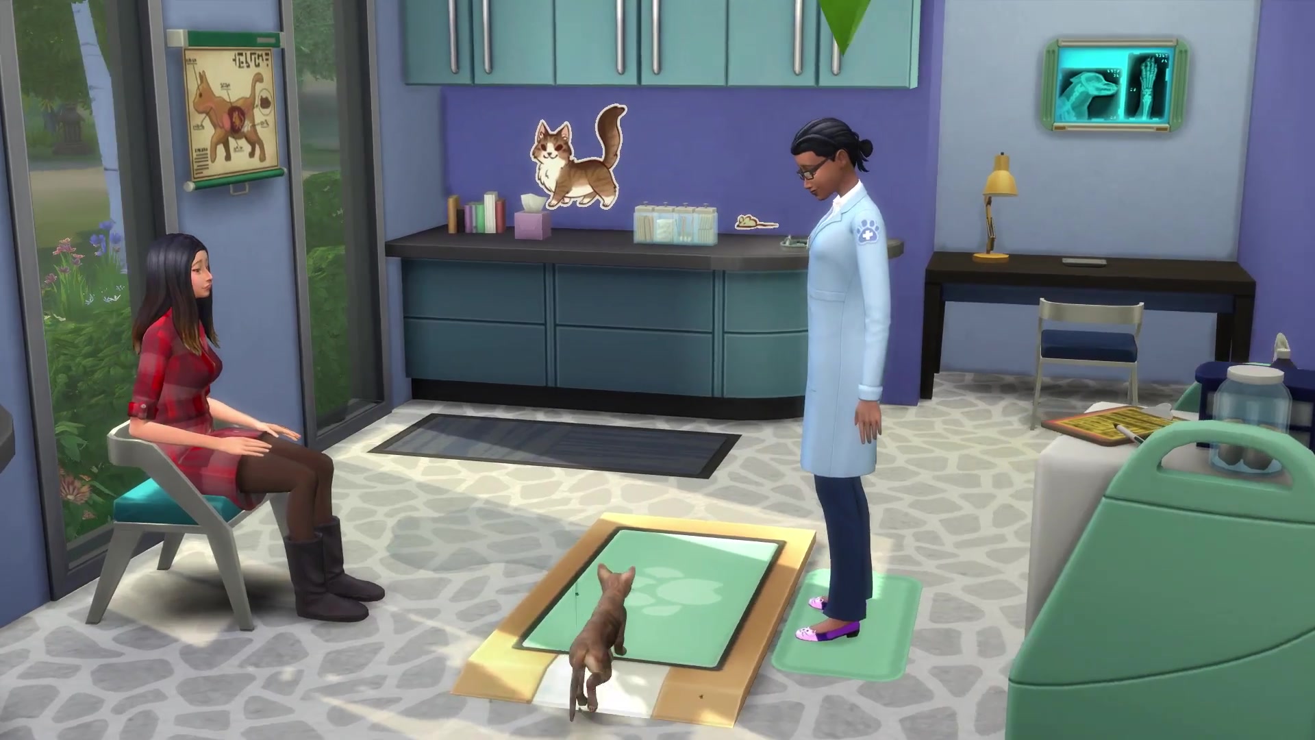 The Sims 4 Cats And Dogs Veterinarian Official Gameplay Trailer 0629