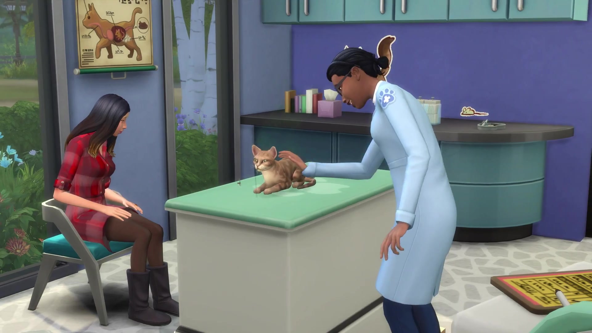 The Sims 4 Cats & Dogs_ Veterinarian Official Gameplay Trailer 0776 ...