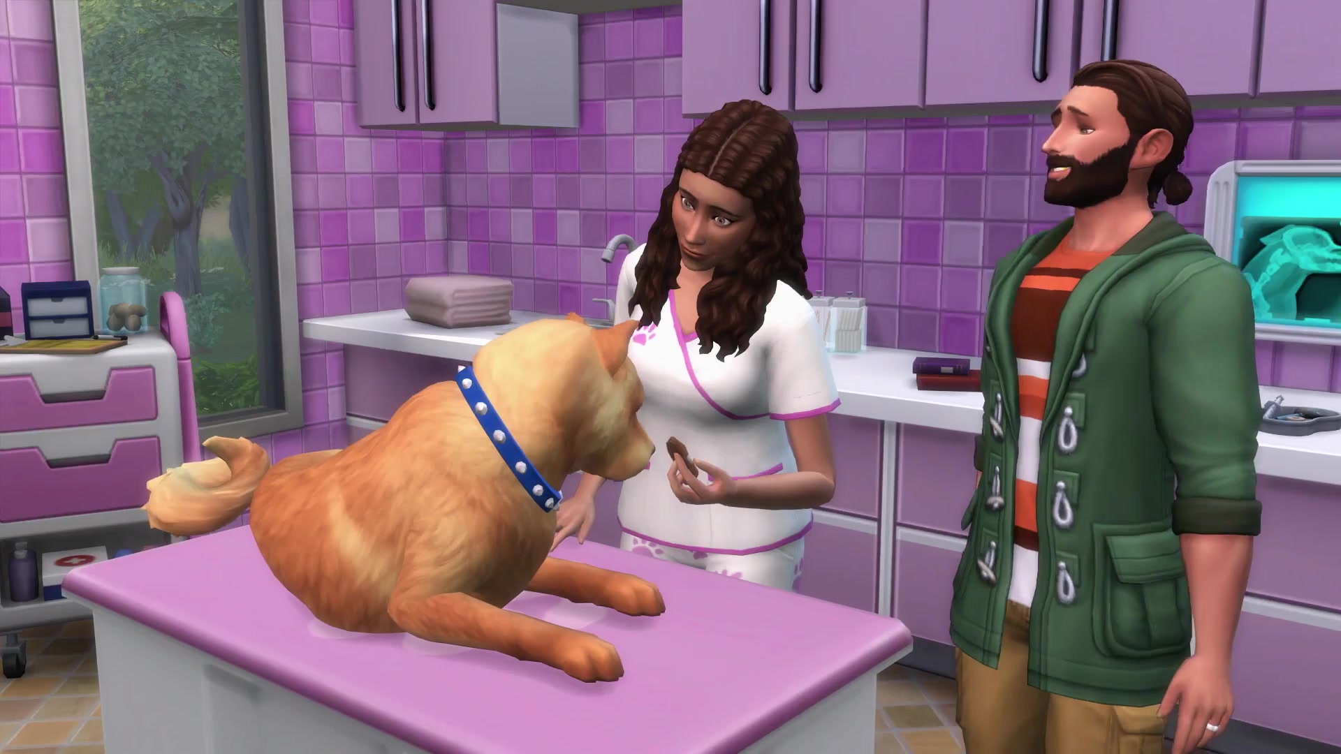 The Sims 4 Cats & Dogs 130+ Vet Clinic Trailer Screens SimsVIP