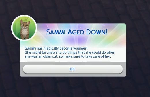 The Sims 4: How to Age Down