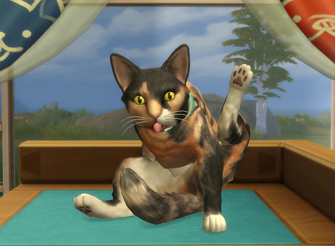 what song did they use for the sims 4 cats and dogs trailer
