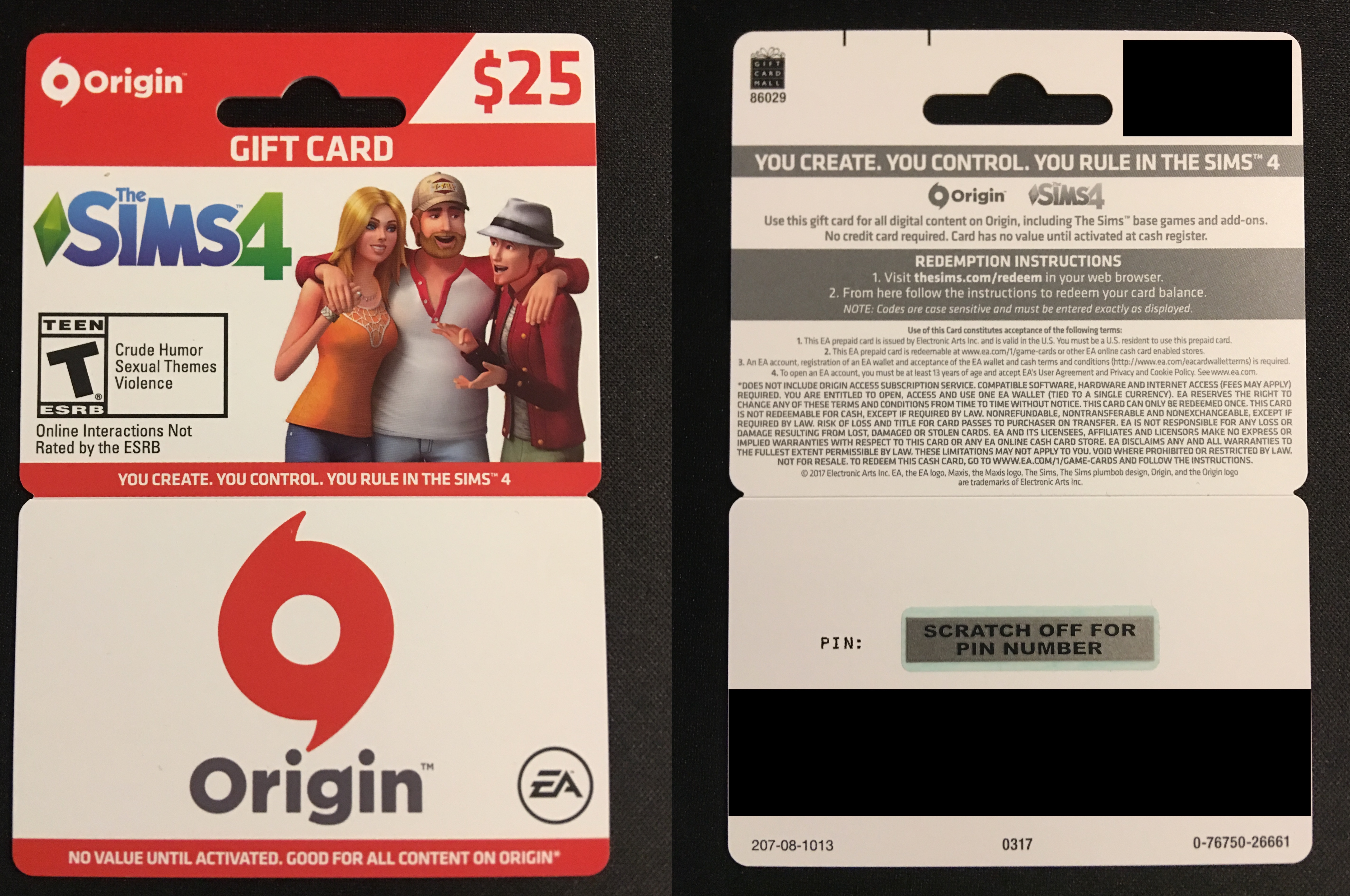 Target Releases New Sims 4 Branded Origin Cash Cards | SimsVIP