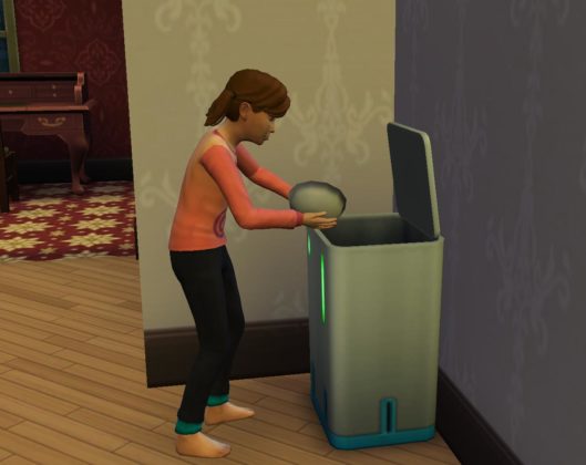 magical money making trash can sims 4