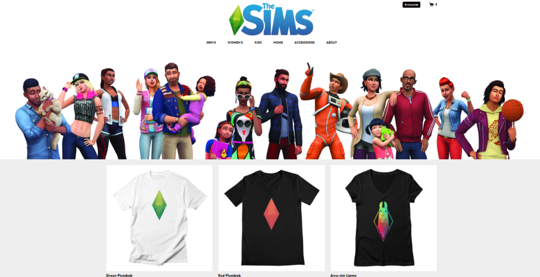 The Sims Launches an Official Merch Store! | SimsVIP